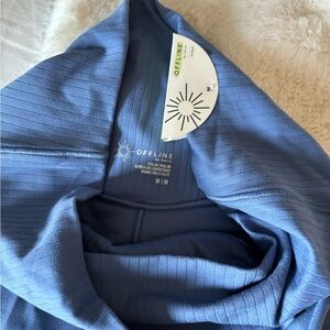 Aerie blue super flare leggings